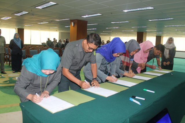 Pakta Integritas Badilum 20-01-2020